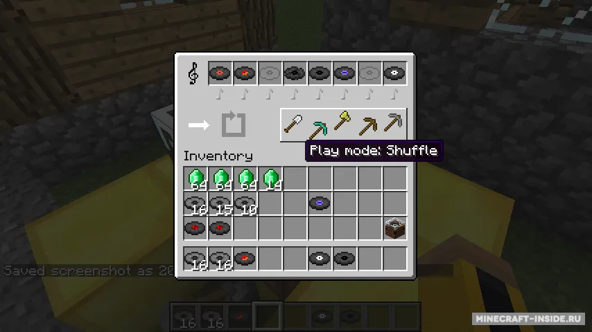 Sidben Redstone Jukebox — Minecraft mod, rasm 3