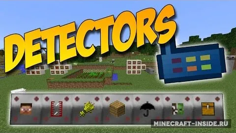 Detectors — Minecraft mod, rasm 1