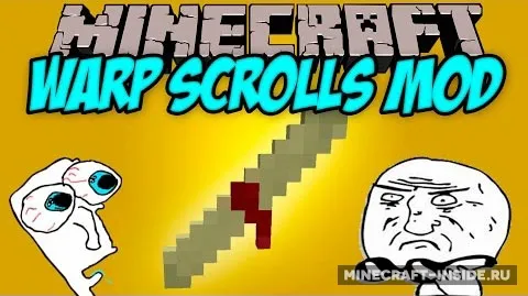 Warp Scrolls — Minecraft mod, rasm 1