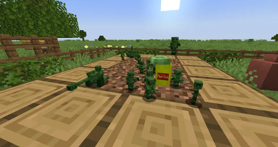 SCP-705, Militaristic Play-Doh — Minecraft mod, rasm 2