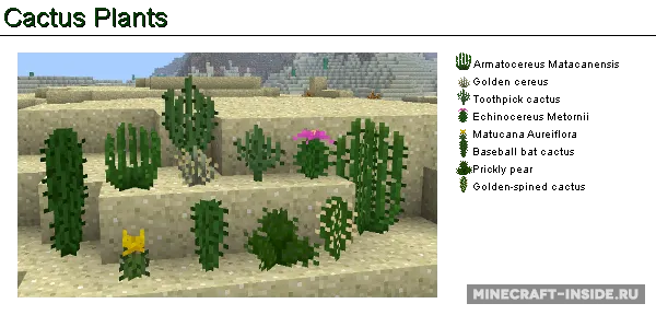 Plant Mega Pack — Minecraft mod, rasm 6