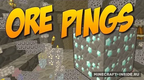Ore Pings — Minecraft mod, rasm 1