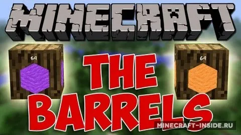 Barrels — Minecraft mod, rasm 1