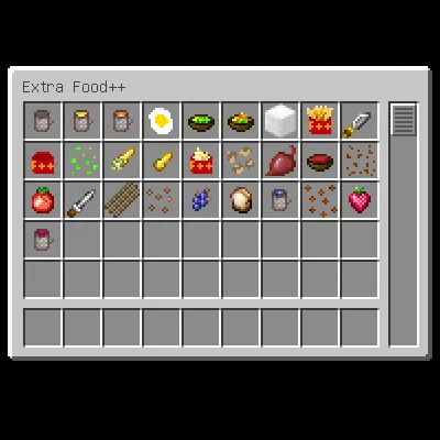 More Extra Food — Minecraft mod, rasm 1