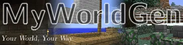 MyWorldGen — Minecraft mod, rasm 1