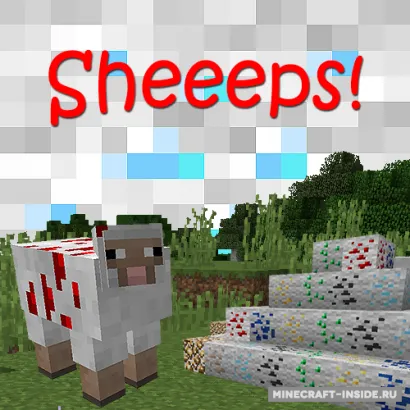 Sheeeps! — Minecraft mod, rasm 1