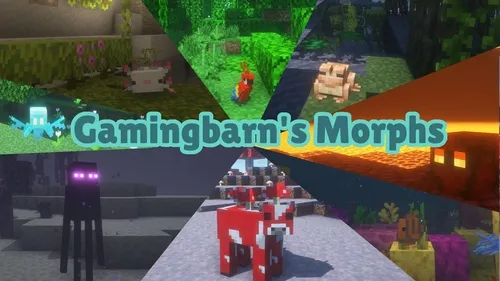 Gamingbarn's Morphs — Minecraft mod, rasm 1