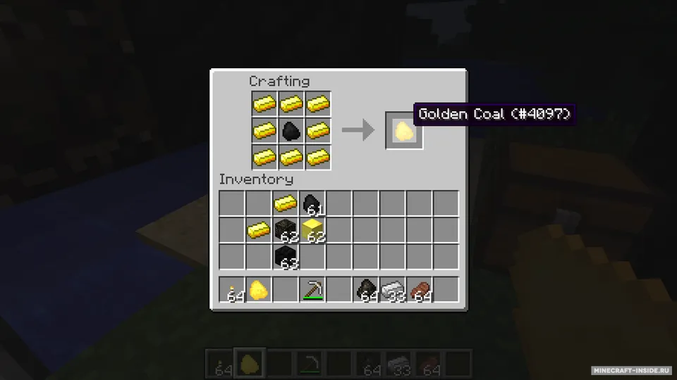 Charcoal Block — Minecraft mod, rasm 6