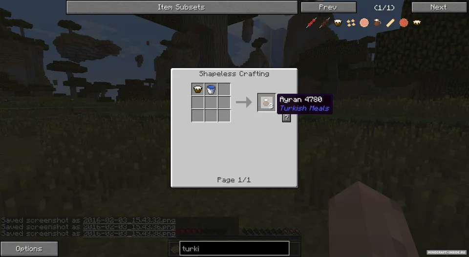 Turkish Meals — Minecraft mod, rasm 3