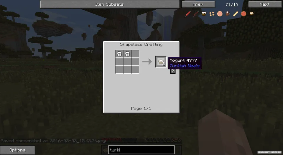 Turkish Meals — Minecraft mod, rasm 4