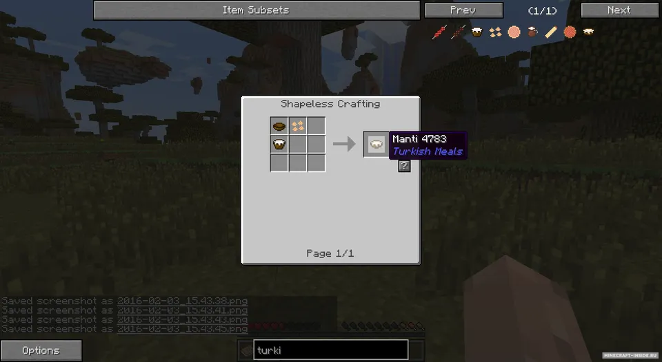 Turkish Meals — Minecraft mod, rasm 5