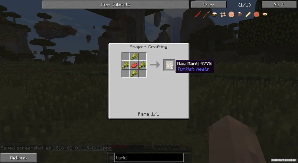 Turkish Meals — Minecraft mod, rasm 6