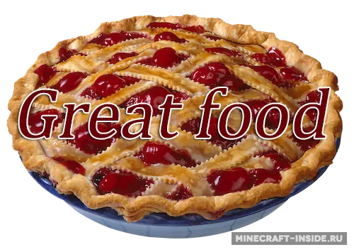 Great food — Minecraft mod, rasm 1