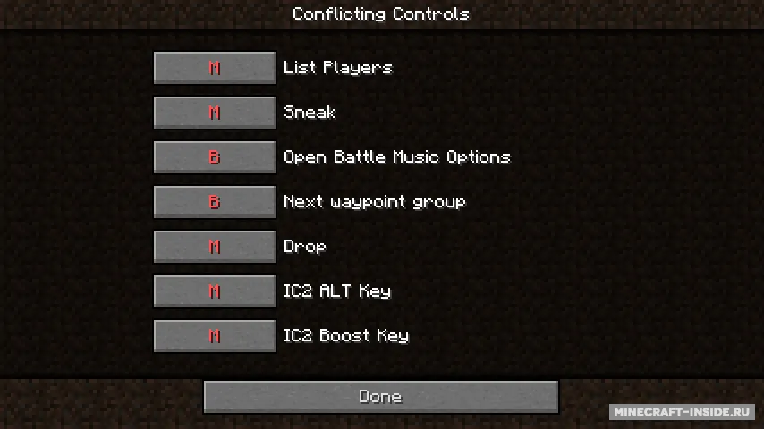 NotEnoughKeys — Minecraft mod, rasm 3