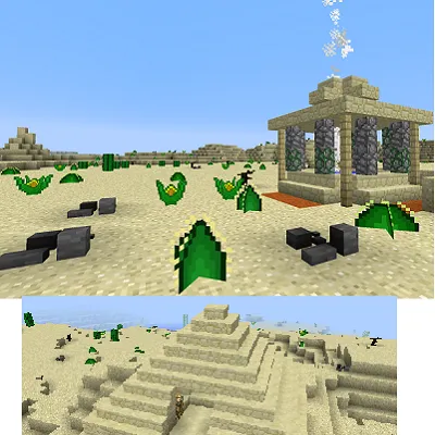 Living Deserts — Minecraft mod, rasm 1
