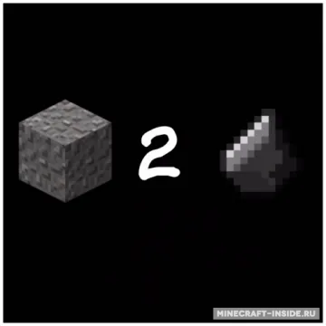 Gravel 2 Flint — Minecraft mod, rasm 1