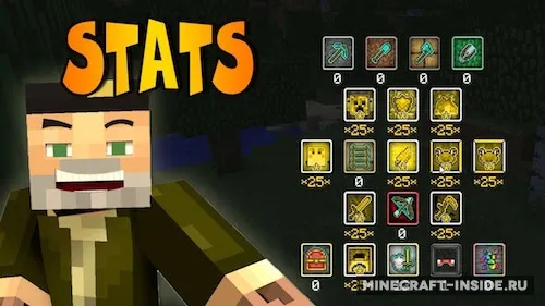Goki Stats — Minecraft mod, rasm 1