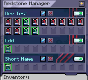 Redstone Manager — Minecraft mod, rasm 2