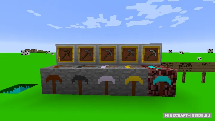 Pickaxe Ores — Minecraft mod, rasm 2