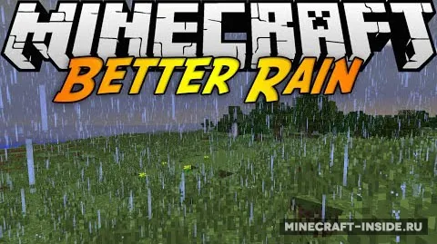 Better Rain — Minecraft mod, rasm 1