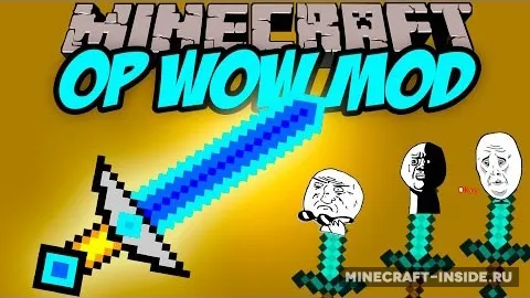 OP WOW — Minecraft mod, rasm 1