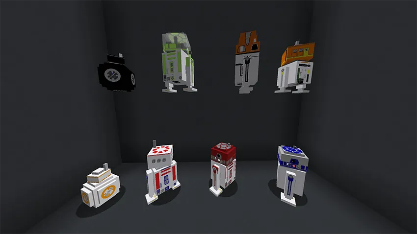 Astromech Droids — Minecraft mod, rasm 2