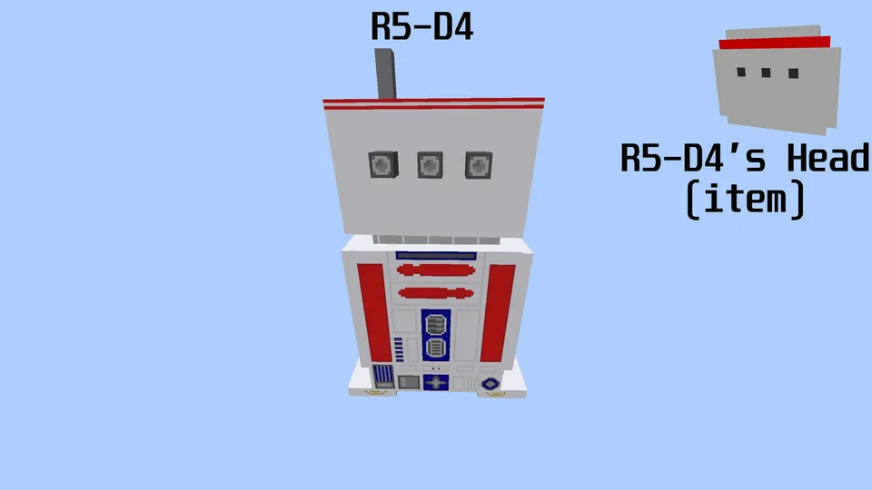 Astromech Droids — Minecraft mod, rasm 6