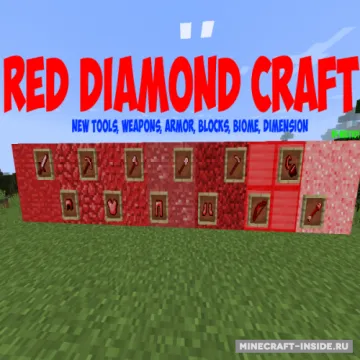 Red Diamond Craft — Minecraft mod, rasm 1