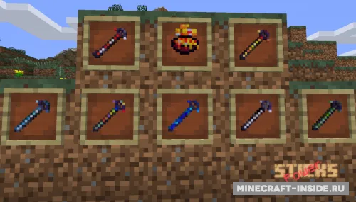 PowerSticks — Minecraft mod, rasm 1