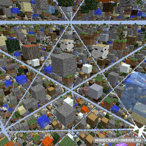 Simple Sky Grid — Minecraft mod, rasm 1