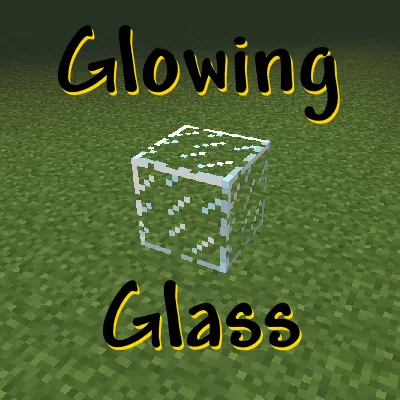 Glowing Glass — Minecraft mod, rasm 1