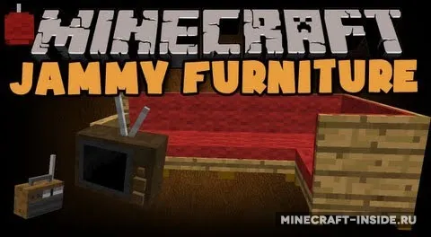Jammy Furniture Reborn — Minecraft mod, rasm 1