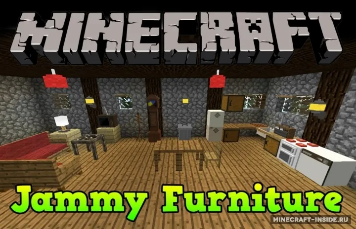 Jammy Furniture Reborn — Minecraft mod, rasm 2