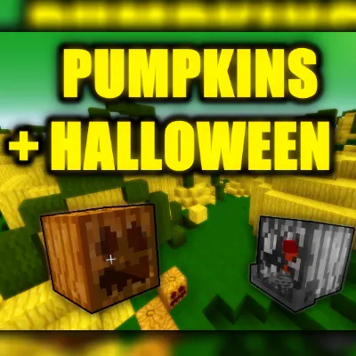 Halloween and Pumpkins — Minecraft mod, rasm 1