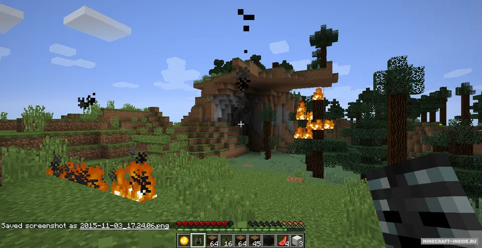 FireBalls For Players — Minecraft mod, rasm 4