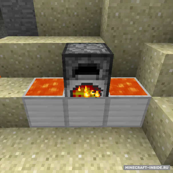 Lava Furnace — Minecraft mod, rasm 2