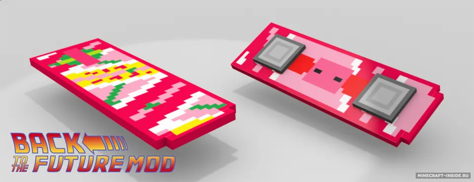 Back To The Future — Minecraft mod, rasm 1