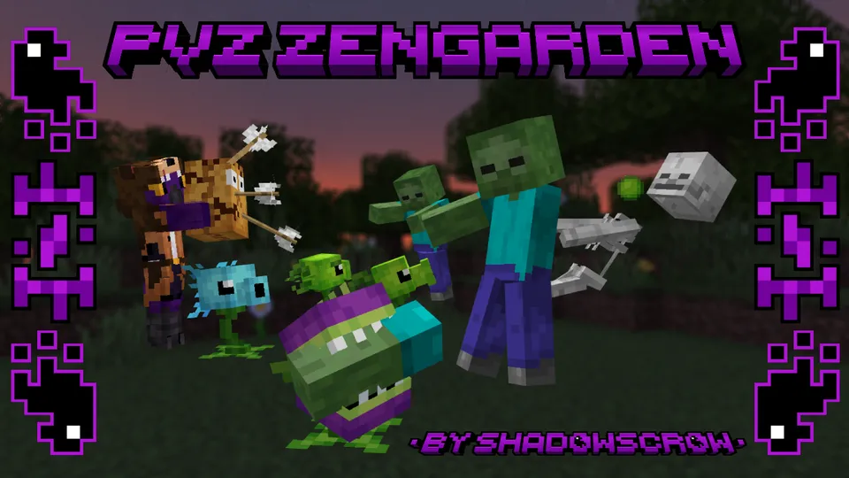 SHC PVZ ZenGarden — Minecraft mod, rasm 6