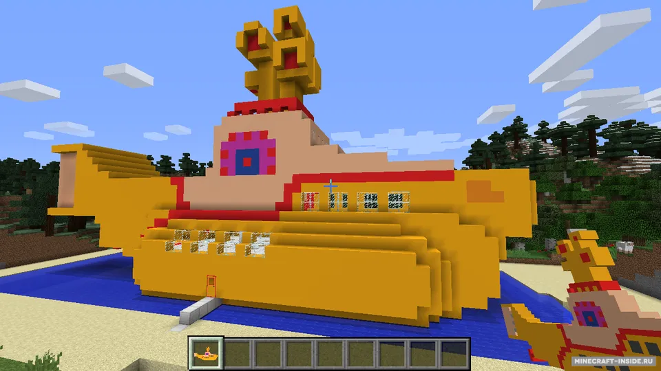 Yellow Submarine — Minecraft mod, rasm 7