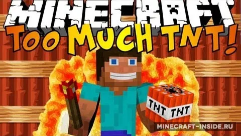 Too Much TNT — Minecraft mod, rasm 1