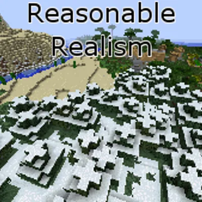 Reasonable Realism — Minecraft mod, rasm 1