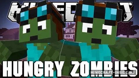 Hungry Zombie — Minecraft mod, rasm 1
