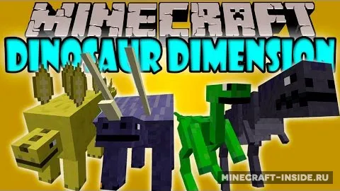 Dinosaur Dimension — Minecraft mod, rasm 1