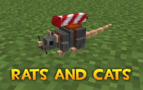 Rats and Cats — Minecraft mod, rasm 1