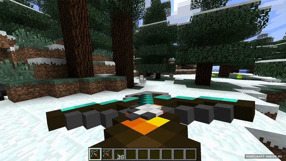 Crossbow 2 — Minecraft mod, rasm 4