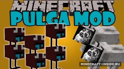 Pulga Mod — Minecraft mod, rasm 1