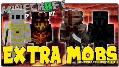 Extra Mobs — Minecraft mod, rasm 1