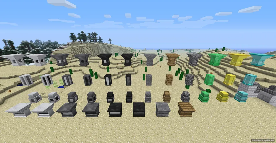 Decorative Marble and Chimneys — Minecraft mod, rasm 2
