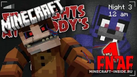 Five Nights at Freddy’s — Minecraft mod, rasm 1