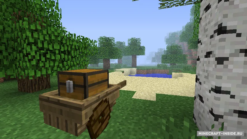 MC+ Cart & Loom — Minecraft mod, rasm 3